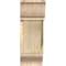 Ekena Millwork Traditional Traditional Rough Sawn Bracket w/ Offset Brace, Douglas Fir, 8"W x 18"D x 22"H BKT0806X18X22TRA01RDF - alternate 4